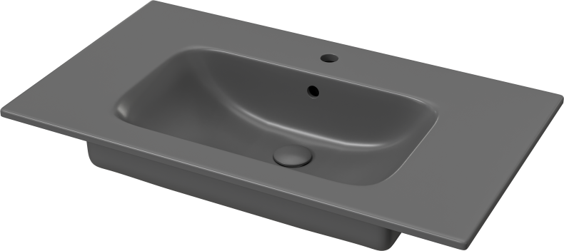 Раковина STWORKI 81 43081-112-KL антрацит - 2