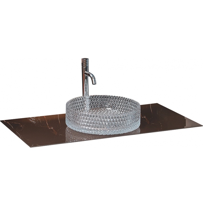 Столешница под раковину Armadi Art Lucido 100 розовый 853-100-PU - 0