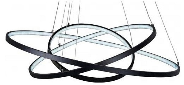 Подвесной светильник iLedex Axis D098-3 (800x600x400) BK - 0