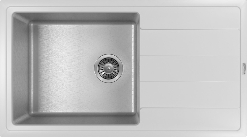 Мойка кухонная Florentina Комби 860 жасмин 21.400.D0860.201 - 0