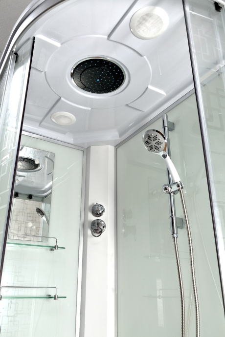 Душевая кабина DETO EM4511L с высоким поддоном, с сиденьем - 3