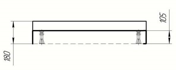 Панель для поддона 90х90 см Aquatek EKR-F0000065, белый - 2
