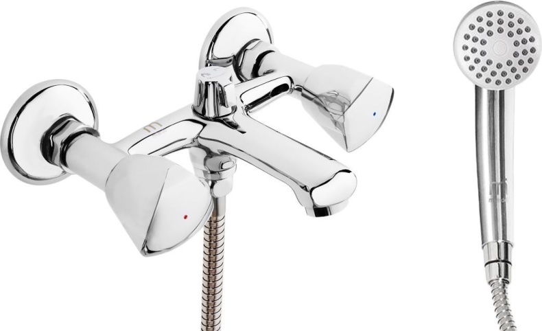 Смеситель Milardo Sardinia SARSBC0M02 для ванны с душем - 0