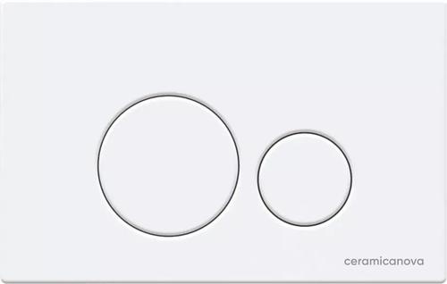 Комплект подвесного унитаза с инсталляцией Ceramica Nova Play с белой матовой кнопкой CN3001_1001W_1000 - 3