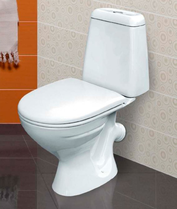 Унитаз-компакт Cersanit Hit с гофрой - 3