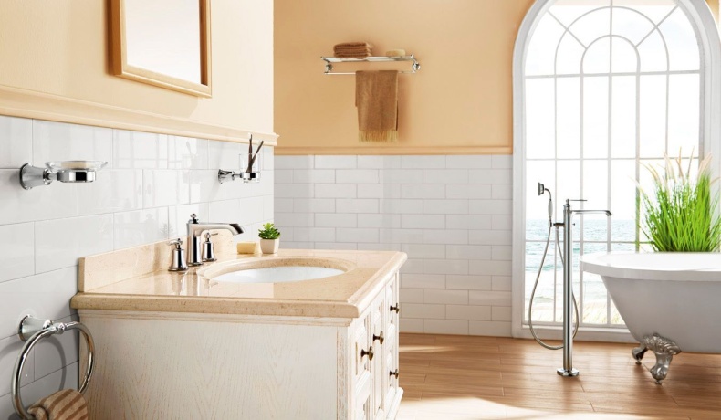 Смеситель для ванны Cezares Liberty хром  LIBERTY-F-VDP-01 - 1