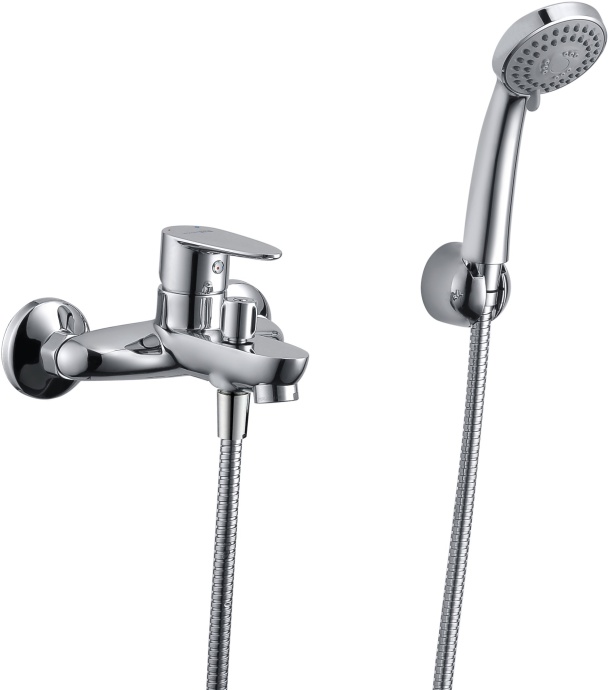 Смеситель Wasserkraft Leine 3501 для ванны с душем - 0