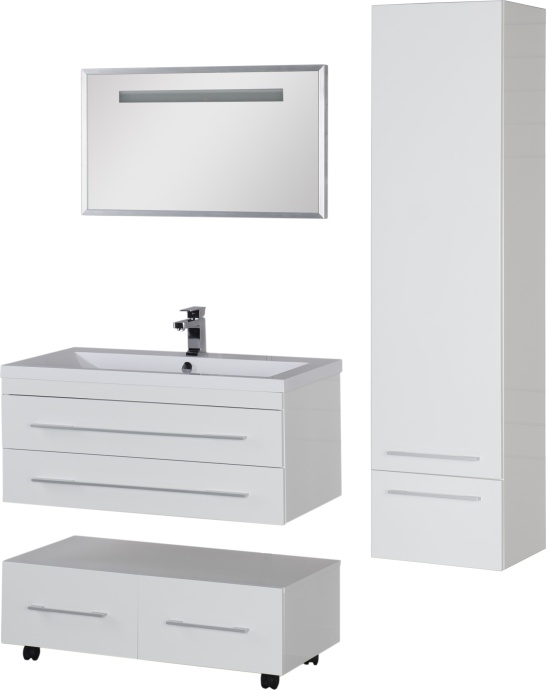 Мебель для ванной Aquanet Нота 100 белая 171496 - 30