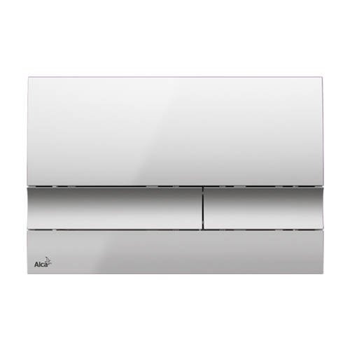 Кнопка смыва AlcaPlast  хром матовый  M1722 - 0