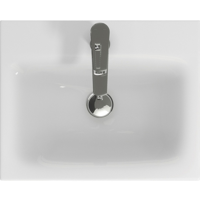 Мебельная раковина Misty Moduo 50 белая глянцевая S-UM-MOD50/1 - 1