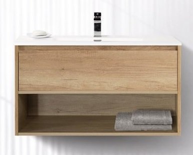 Тумба под раковину BelBagno Kraft 90 светлое дерево KRAFT-900-1C-SO-RNN - 0