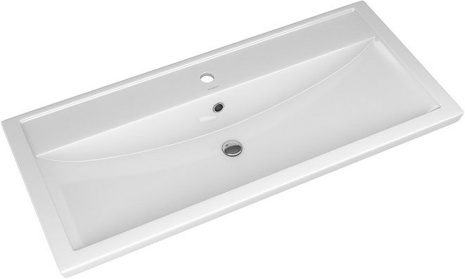 Тумба с раковиной подвесная Санта Лондон 100 белый - 4