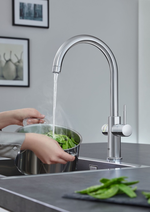 Смеситель Grohe Red II Duo 30083001 для кухонной мойки, с водонагревателем - 6