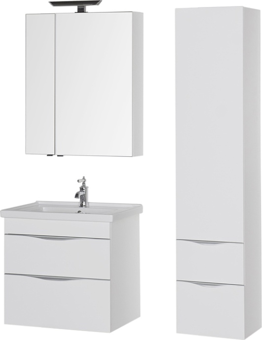 Тумба с раковиной Aquanet Эвора 70 белая 184307 - 3