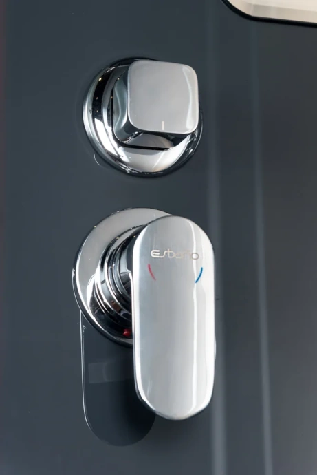 Душевая кабина Esbano 90х90 хром  ESKG90CRB - 3