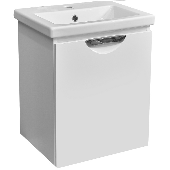 Тумба под раковину Stella Polar Норина Сомо 50 белый SP-00000233 - 0