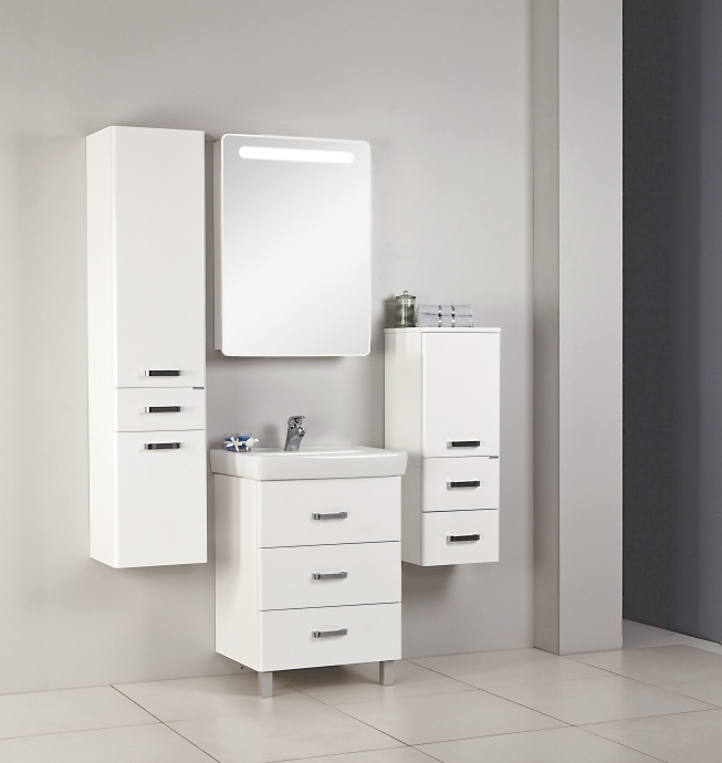 Комплект мебели напольный Aquaton Америна 60 белый - 0