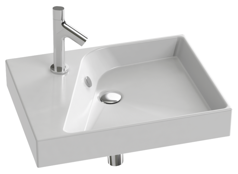 Раковина Jacob Delafon Rythmik EXQ112-Z 60 см EXQ112-Z-00 - 0