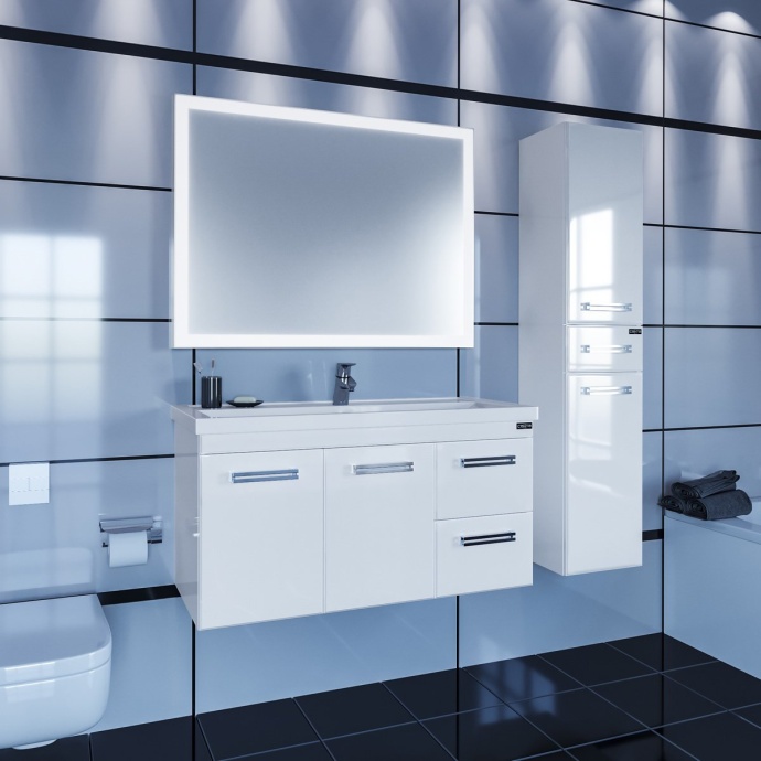 Мебельная раковина СанТа Kirovit Фостер 100 Фостер100 - 2