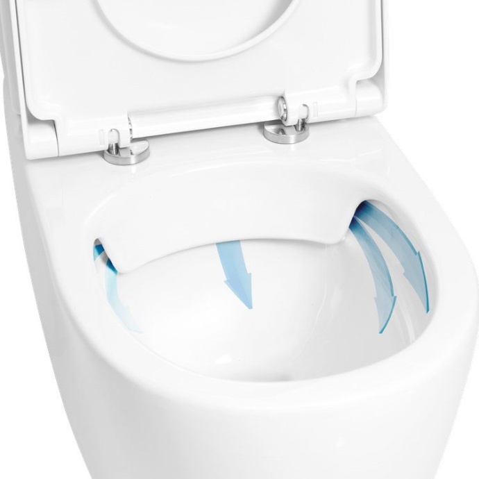 Унитаз-компакт Creavit Mare MA361100, сиденье микролифт MA361-11CB00E-0000 - 3