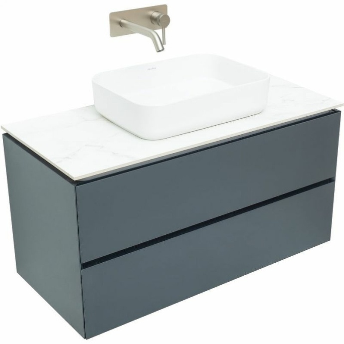 Тумба под раковину Allen Brau Infinity 100 черный матовый 1.21003.AM - 3