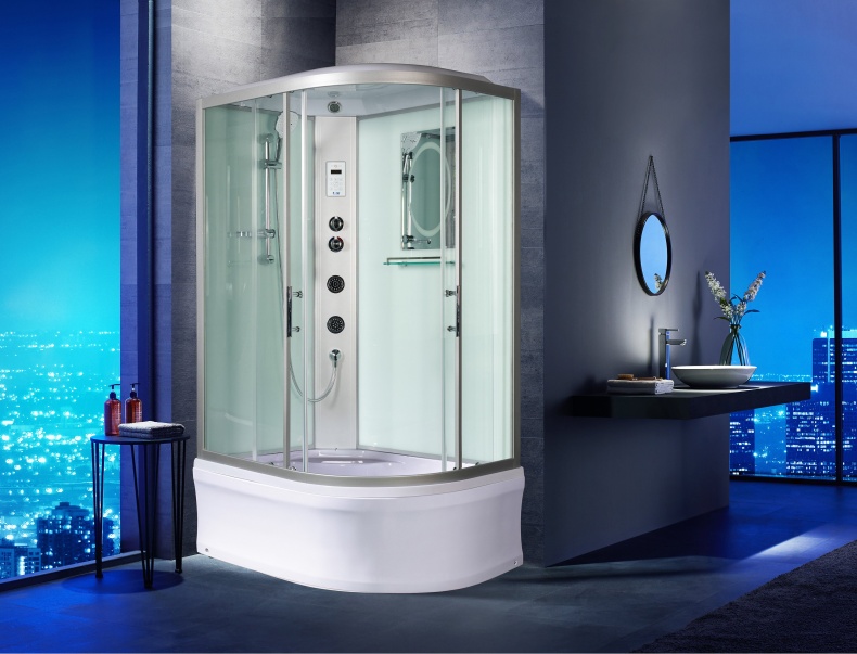 Душевая кабина Weltwasser WW500 Halle 1204 L 120х90 хром  10000003253 - 1