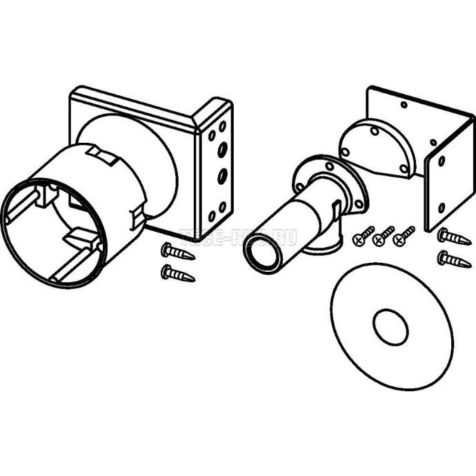 Монтажный комплект для установки сидения-биде TOTO Washlet 9880037 - 1