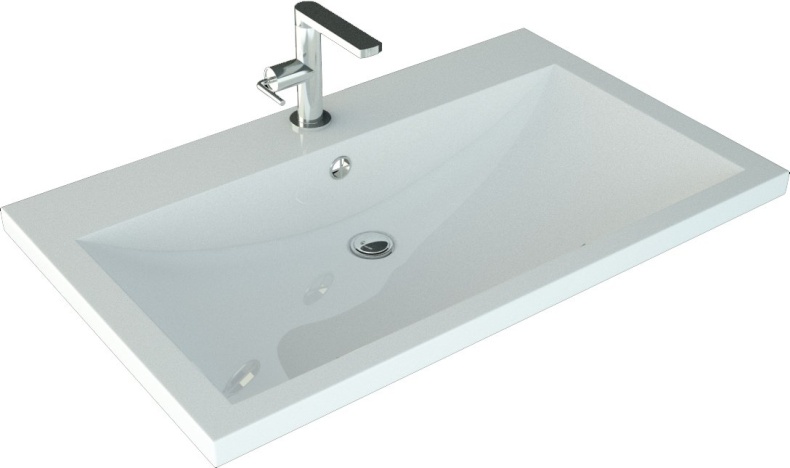 Мебельная раковина Misty Алиса 75 4627173210317 - 0