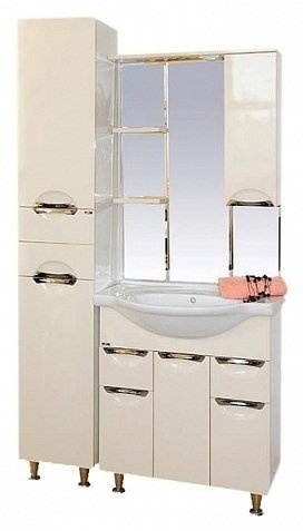 Жасмин - 85 Зеркало прав. (свет) БЕЖ. эмаль П-Жас02085-031СвП - 2