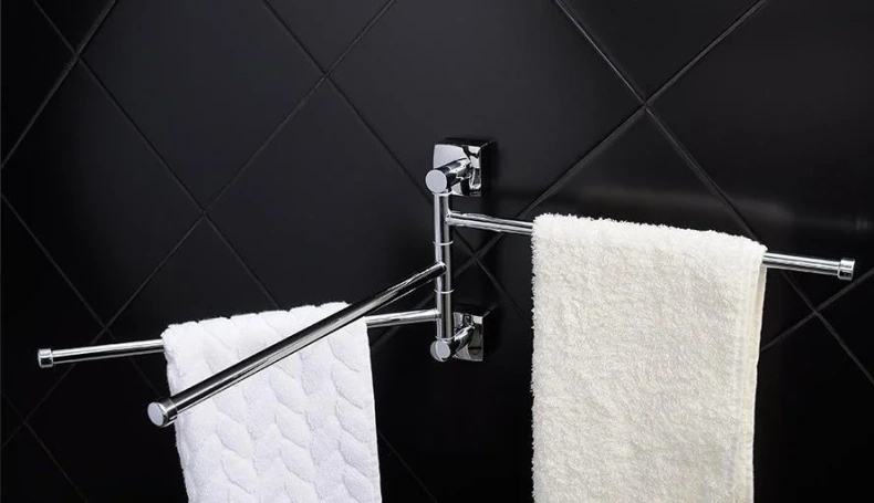 Полотенцедержатель Fixsen Kvadro поворотный, тройной  FX-61302A-3  - 1