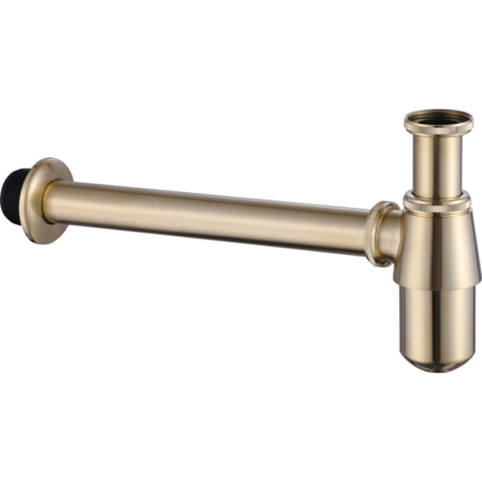 Сифон для раковины Abber золото, матовый  AF0032G - 0