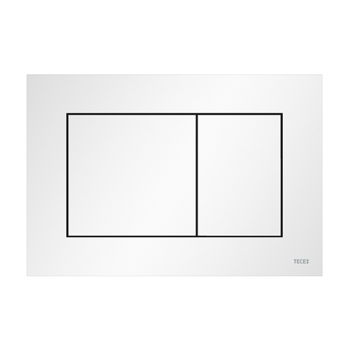 Кнопка смыва TECE Now 9240417 белая матовая - 0