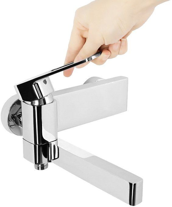 Смеситель для ванны, Slide, IDDIS, SLISB00i02WA - 3