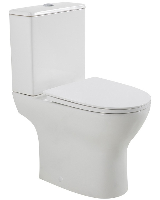 Сиденье для унитаза BelBagno Lounge белый  BB045/051SC - 1