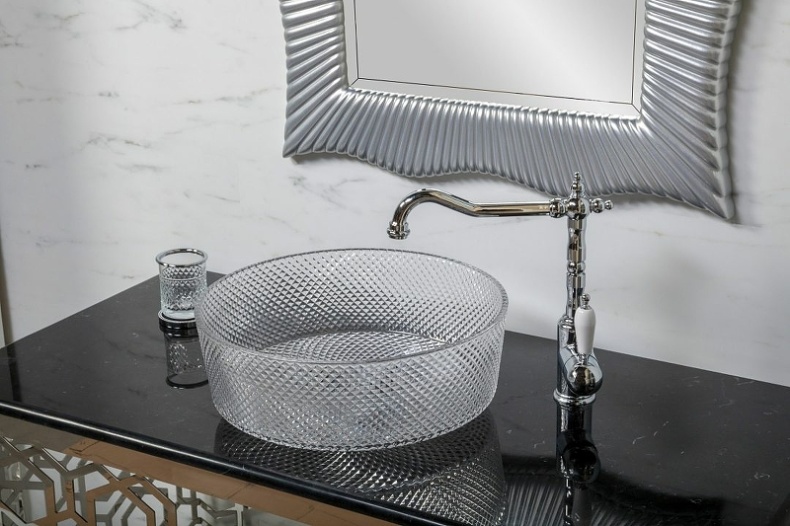 Зеркало Armadi Art Soho 70х100 с подсветкой серебро 564 - 2