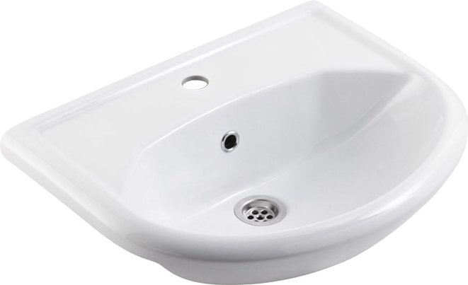 Тумба с раковиной Style Line Эко Стандарт №9 55 белая - 4