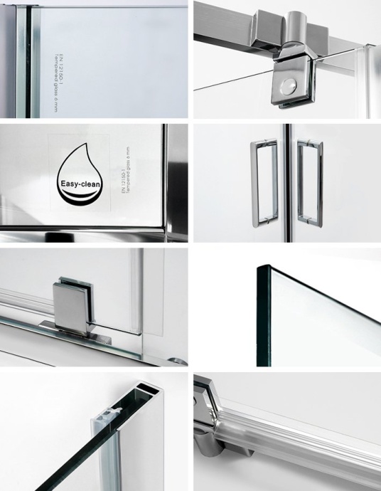 Душевой уголок Wasserkraft Leine 35P11 90x90 см - 4