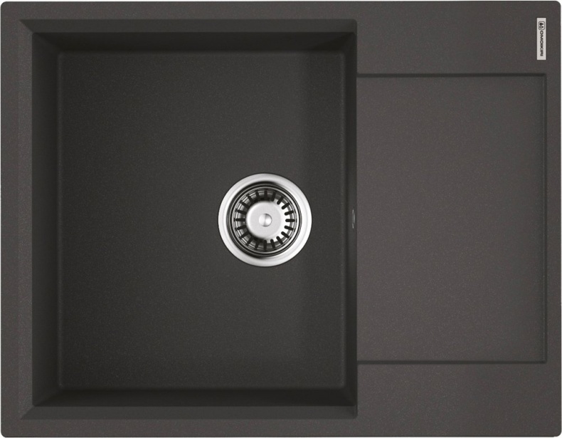 Мойка кухонная Omoikiri Daisen 65 черная 4993684 - 0