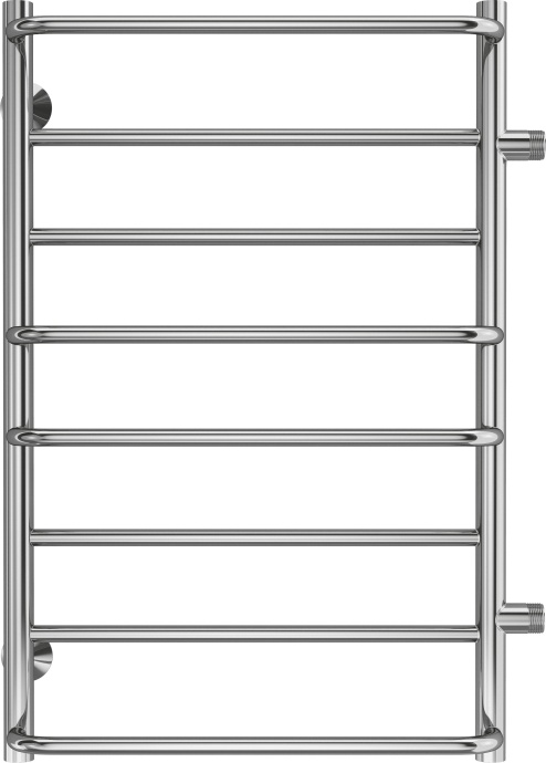 Водяной полотенцесушитель Terminus Евромикс П8 500x800 Хром боковое подключение 4670078530158 - 0