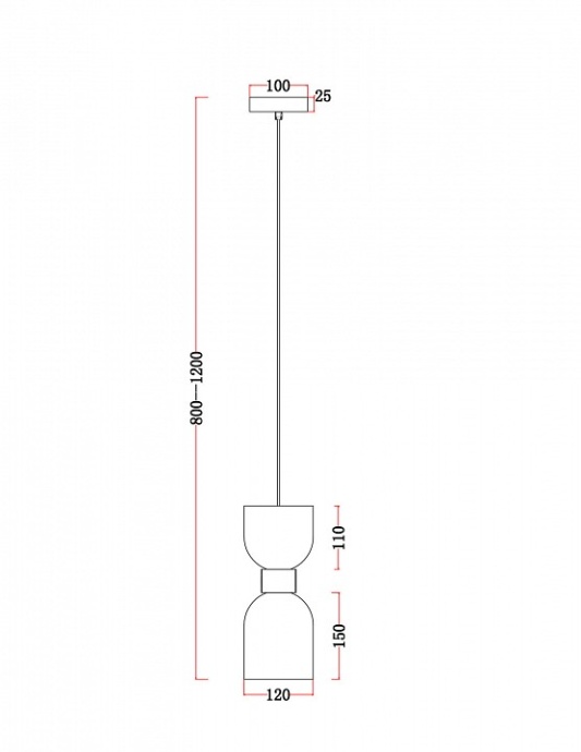 Подвесной светильник Freya Savia FR5203PL-01BS - 3