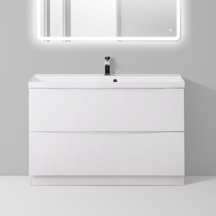 Тумба под раковину BelBagno Marino 90 белый MARINO-900-2C-PIA-BL-P - 0