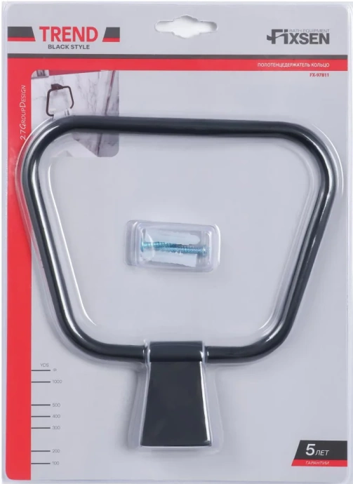 Полотенцедержатель Fixsen Trend FX-97811 кольцо - 1