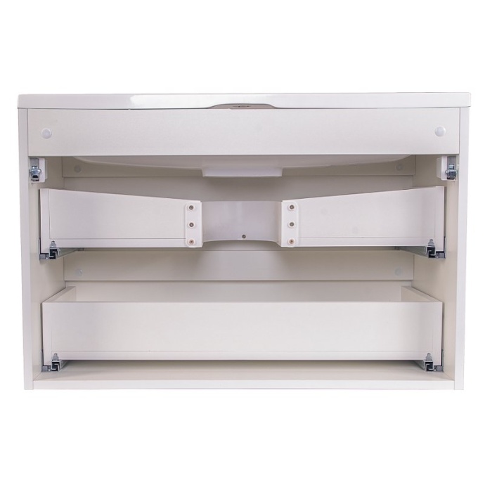 Тумба под раковину Style Line Бергамо мини 80 Люкс Plus, белый  СС-00002322 - 3