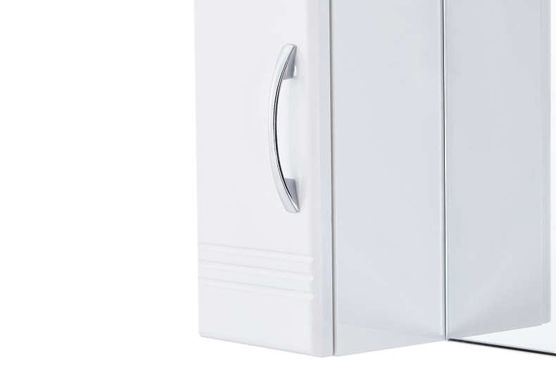 Зеркало-шкаф Aquaton Онда 60 L с подсветкой белый 1A009802ON01L - 4