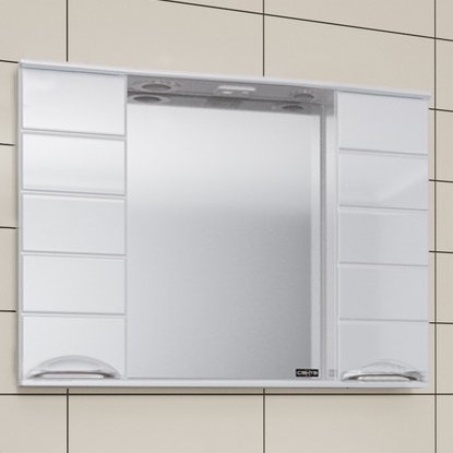 Зеркало в ванную Санта Родос 100 см  106018 - 0