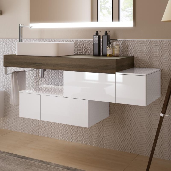 Тумба подвесная Ideal Standard Adapto белый U8421WG - 4