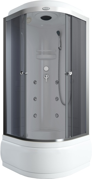 Душевая кабина Arcus  100x100 см  AS-113G - 0