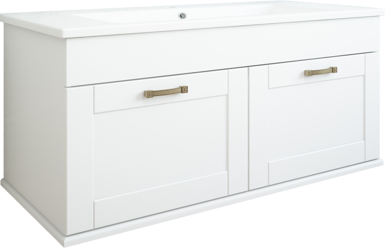 Тумба для комплекта Sanflor Ванесса 95 подвесная, белая С15327 - 3