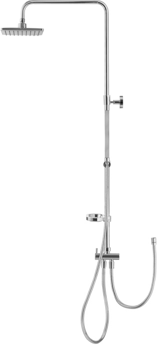 Душевая стойка Swedbe Calypso хром  5071 - 3