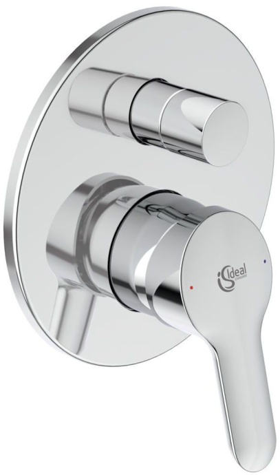 Смеситель Ideal Standard Dot 2.0 A7165AA С ВНУТРЕННЕЙ ЧАСТЬЮ, для ванны с душем - 0